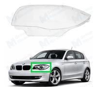 Vetro Faro Cover Copertura Plastica Sinistra Per Bmw Serie 1 E87 2003 - 2012
