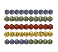 Vetro Fatti a Mano - sfere di decorazione di colore assortito, perline del pianeta creativo | Piccoli Marmi Brillanti Trim in Vaso, accento serbatoio a Piselli
