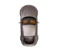 Vetro for fari compatibile con Honda Fit 2003 2004 2005 2006 2007 Paralume in plastica for fari Copriobiettivo trasparente Accessori for auto(Left)