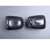 Vetro Frecce Posteriore D e S +LED Fumè Nero SUZUKI GSX 1200 INAZUMA 1999-2001