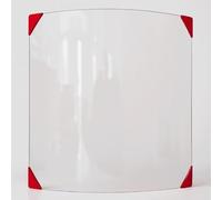 Vetro Hark Napoli - Vetro intelligente con effetto chiaro-oscuro, 422 x 448 mm (A x H) - 4 mm NightFlame