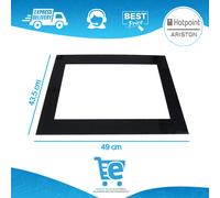 Vetro Interno Porta Forno Whirlpool Temperato 49X43,5 cm Originale 480121101609 [EEK: A+++]