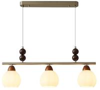 Vetro Latte lineare di metà secolo lampadario Moderno Tavolo cromatico Lampada Industriale a Sospensione per la Sala Pranzo dell'isola da Cucina