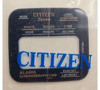 Vetro minerale Citizen Vintage 54-80865 lcd Seven Alarm Chronograph n.o.s.