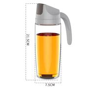 Vetro Oliva Olio / Miele / Soia Salsa Aceto Bottiglia Dispenser Condimenti