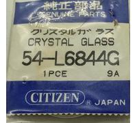 Vetro originale Citizen 54-L6844G minerale AI2620 6850-G82216 crono alarm n.o.s.