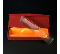 Vetro ottico triangolare di grado K9, 5,1 cm, per studiare la deviazione del percorso luminoso e per la formazione dell'arcobaleno utilizzando fonti luminose naturali o artificiali