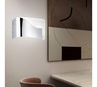 Vetro Parete Faretto Lampada Scale Casa Illuminazione Corridoio Luce Cromo WOFI [EEK: Non valutato]