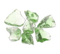 Vetro per braciere, 3-5 cm (1-1/5" a 2") Rocce di vetro lucido, verde