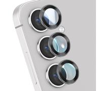 vetro per fotocamera per Galaxy S25 Plus Cornice in alluminio antiriflesso