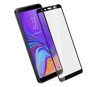 vetro per Galaxy A7 2018 Protezione Schermotorno Nero