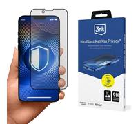 Vetro per la privacy per iPhone 13 3MK HardGlass opaco