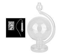 Vetro per stazione meteorologica, meteorologo Barometro liquido per uccelli Predittore meteorologico Desktop da ufficio, Vetro meteorologico decorativo per la casa