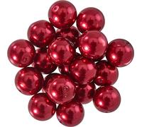 Vetro Perle di Cera Ã ˜ 10 mm klassikrot