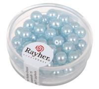 Vetro Perle di Cera à ˜ 6 mm Azzurro Turchese