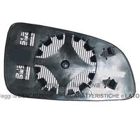 VETRO SPECCHIETTO CON PIASTRA DX DESTRO TERMICO OPEL ASTRA H 2004>