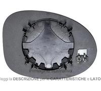 Piastra Specchio Termica Per RENAULT TWINGO Lato Destro 2000/09-2007/08 DESTRO