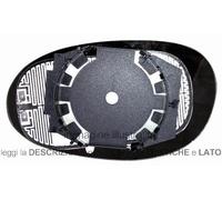 Vetro Piastra Specchio Retrovisore Smart Fortwo 2002-2006 Sinistro Termico