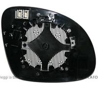 Vetro Piastra Specchio Retrovisore Volkswagen Sharan 2010 Destro Termico