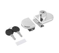 Vetro Porta Lock Armadietti Doppio Porta for 5-8mm Spesso Vetro No Perforazione