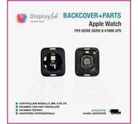 VETRO POSTERIORE BACK GLASS PER APPLE WATCH 4 5 6 7 8 SE CON MODULO DI RICARICA