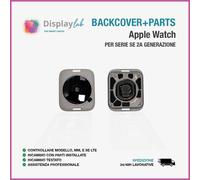 VETRO POSTERIORE BACK GLASS PER APPLE WATCH 4 5 6 7 8 SE CON MODULO DI RICARICA