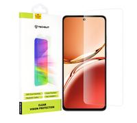Vetro protettivo 9H Techsuit per Oppo Reno12 F/Reno12 FS - Trasparente KP33103