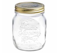 Vetro Quattro Stagioni 700ml Einwegglas Bicchieri Porta Vivande