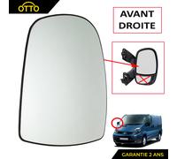 Vetro Retro Antighiaccio Anteriore Destro Superiore Per Trafic II=7701052624