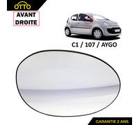 Vetro Retro Convesso Anteriore Destro Per Aygo C1 107 Di 05-14 879080H010