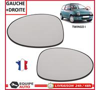 Vetro Retro Convesso Anteriore Sinistro + Destra Per Twingo I 93-07