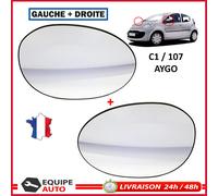 Vetro Retro Convesso Anteriore Sinistro + Destro Per Aygo C1 107 8151HY 8151HW