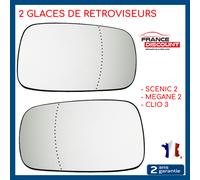 Vetro Del Retrovisore Elettrico Anteriore Sinistra e Destra Clio 3 Scenic 2