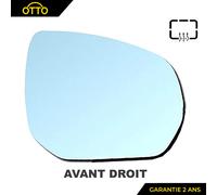 Vetro Retrovisore Anteriore Destro Passeggero per Citroën C3 Picasso C4 Picasso