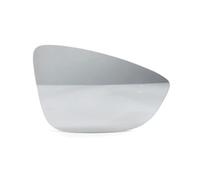 Vetro Retrovisore Compatibile Con Per Bora 2016 2017 2018 Auto Porta Laterale Riscaldata Per Il Vetro Dello Specchio D'ala Lato Sinistro Del Conducente OEM : 3C8857521 3C8857522(Right White)