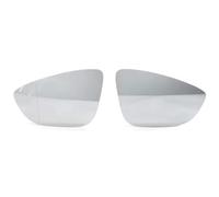 Vetro Retrovisore Compatibile Con Per Bora 2016 2017 2018 Auto Porta Laterale Riscaldata Per Il Vetro Dello Specchio D'ala Lato Sinistro Del Conducente OEM : 3C8857521 3C8857522(A pair White)