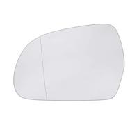 Vetro Retrovisore Laterale Compatibile Con A3 S3 8P A4 S4 B8 A4 Per Allroad Per Quattro A5 S5 A6 S6 C6 Specchio Riscaldato Vetro Specchietto Retrovisore Lente Sinistra Destra(White (L))