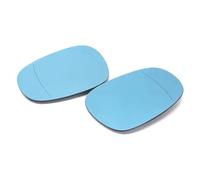 Vetro Retrovisore Lato Compatibile Con BMW Per La Serie 1 E81 E82 E87 E88 Per La Serie 3 E90 E91 2009-2011 Vetro Specchietto Retrovisore Auto Riscaldato Blu(1 pair)
