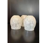 VETRO RICAMBIO PER LAMPADARIO COPPA TAZZINE SET 3 VETRI