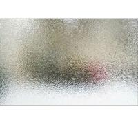 VETRO RIPIANO FRIGORIFERO STAMPATO C 4 MM - 46,6 x 29,6 OPACO 2 ANGOLI TAGLIATI