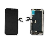 DISPLAY LCD SCHERMO VETRO PER IPHONE XS HARD OLED GX TOUCH SCREEN NERO RICAMBIO