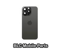 VETRO SCOCCA POSTERIORE IPHONE 15 PRO BACK BIG HOLE COPRI BATTERIA APPLE GLASS