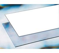 VETRO SINTETICO OPACO IN LASTRA da 2 mm 500X500 Termoformabile