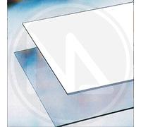 VETRO SINTETICO OPACO IN LASTRA da 4 mm 500X500 Termoformabile