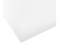 Vetro sintetico trasparente cm 50x150x4 mm lastra in polistirolico liscio