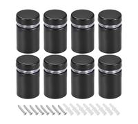 Vetro Sospensore Supporto Muro Sospensore Supporto Pubblicità Chiodi 16x27mm 8x