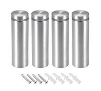 Vetro Sospensore Supporto Muro Sospensore Supporto Pubblicità Chiodi 25x82mm 4x