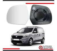 Vetro Specchietto Retrovisore Sinistro Per Dacia Dokker, Duster, Lodgy, Nissan Leaf Sx