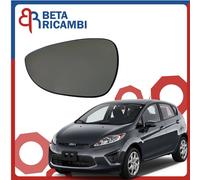 Vetro Specchietto Ford Fiesta VI 6 Piastra Specchio Sinistro Sx Guida Termico