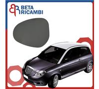 Vetro Specchietto Lancia Ypsilon 2010 - 2011 Piastra Specchio Sinistro Sx